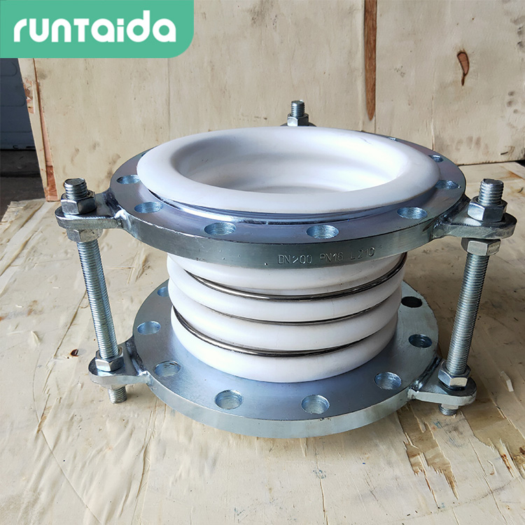 潤(rùn)(rùn)泰達(dá)(dá)—波紋補(bǔ)(bǔ)償器 波紋膨脹節(jié)(jié) 襯四氟波紋伸縮節(jié)(jié)